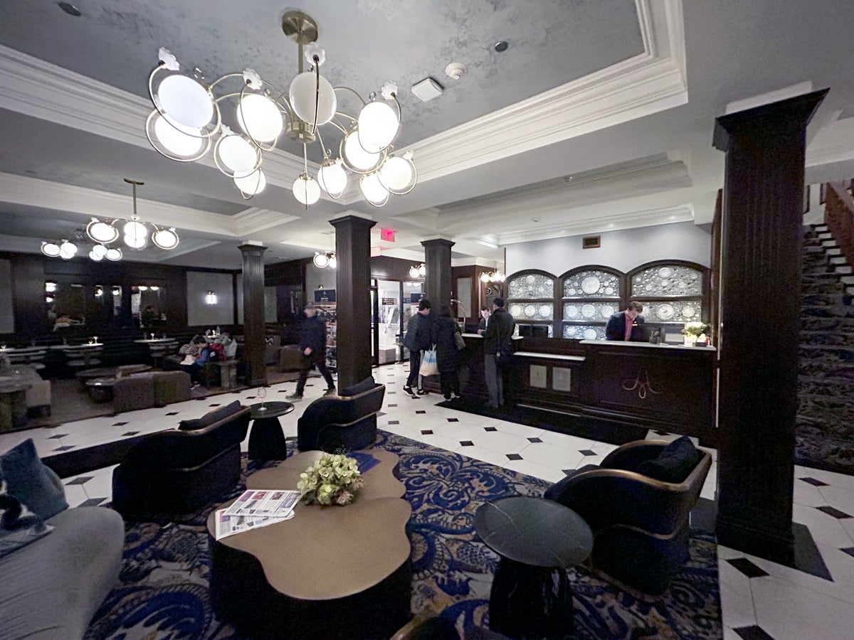 Adelphi Saratoga Springs reception desk Adelphi Saratoga Springs reception desk