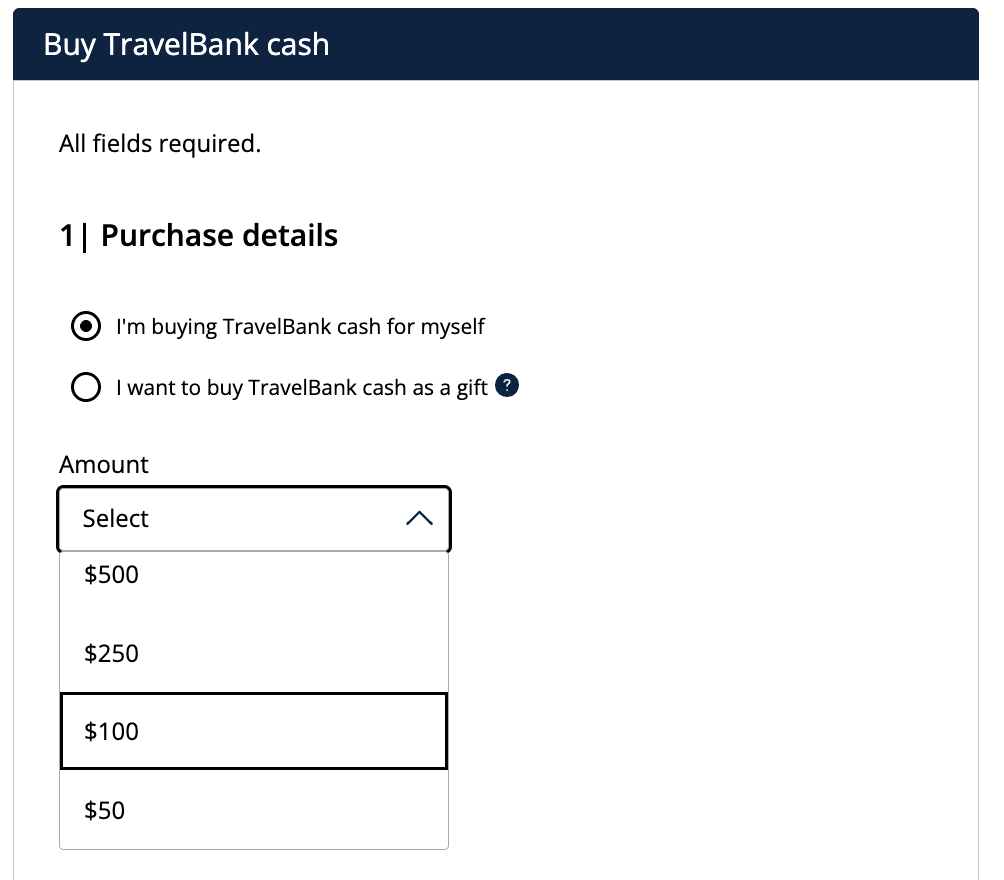 Buy TravelBank cash United Buy TravelBank cash United