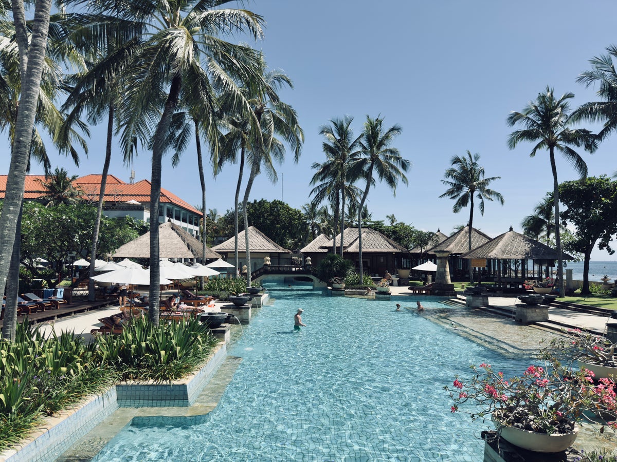 Conrad Bali pool wide Conrad Bali pool wide