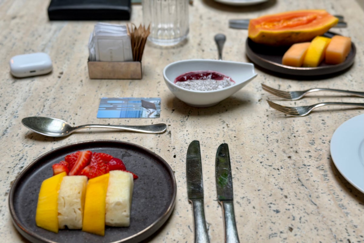 Emiliano Rio breakfast fruit