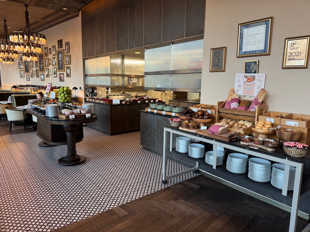 Hyatt Regency Sofia Revolutionary breakfast buffet Hyatt Regency Sofia Revolutionary breakfast buffet