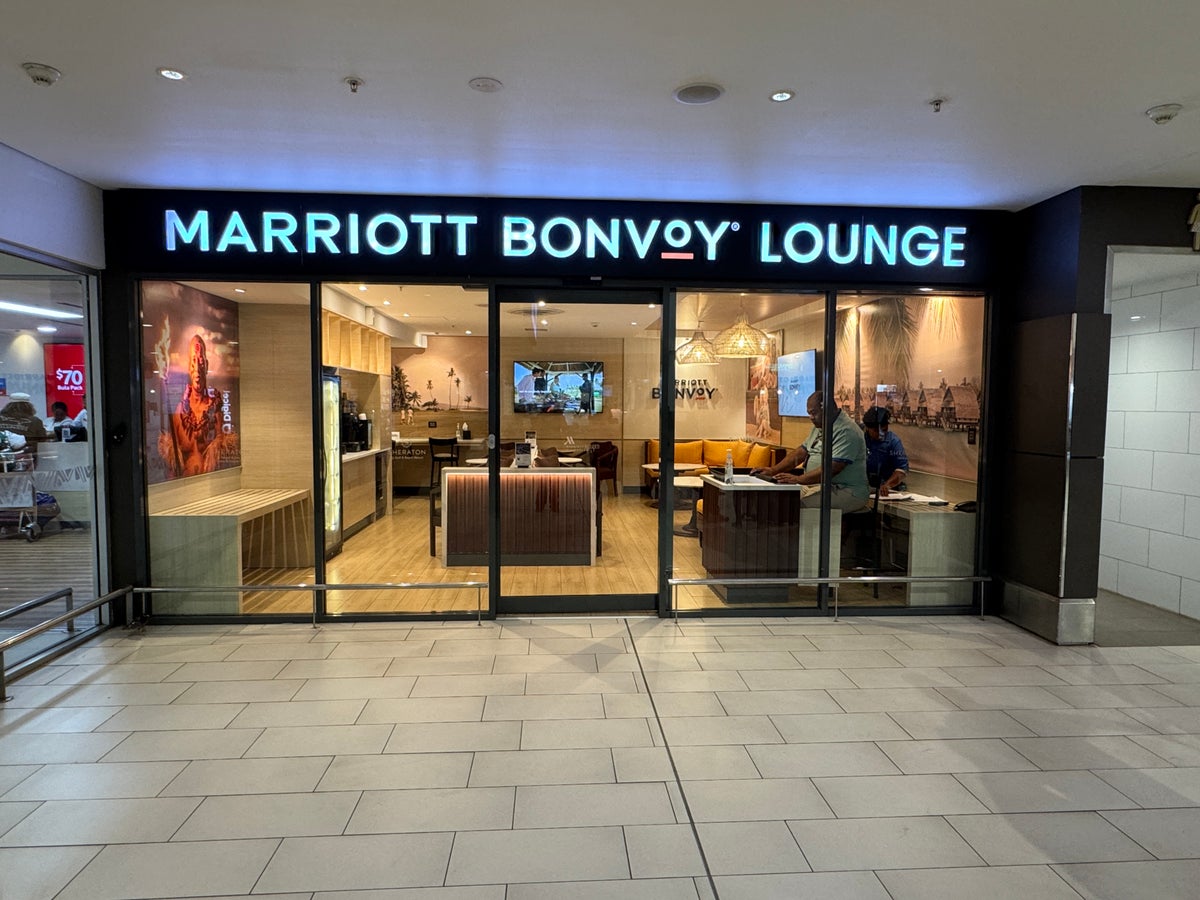 Marriott Bonvoy Lounge at NAN airport
