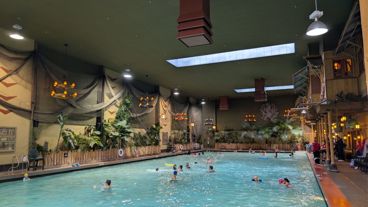 McMenamins Anderson School Hotel North Shore Lagoon pool McMenamins Anderson School Hotel North Shore Lagoon pool