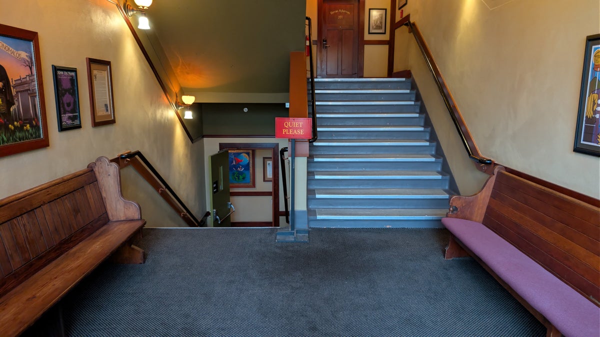 mcmenamins-anderson-school-hotel-school-stairs McMenamins Anderson School Hotel school stairs