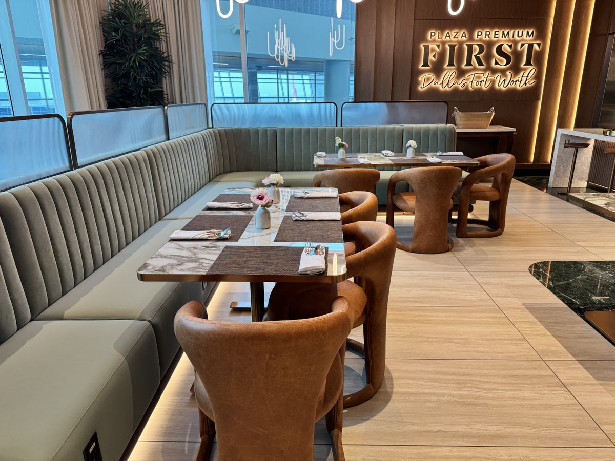 plaza-premium-first-dfw-dining-tables Plaza Premium First DFW Dining Tables