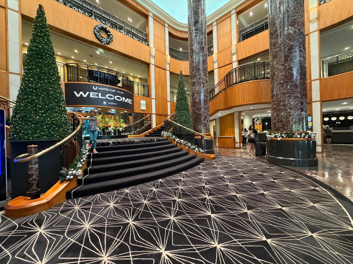 Sheraton Sydney Main Lobby Stairs Sheraton Sydney Main Lobby Stairs