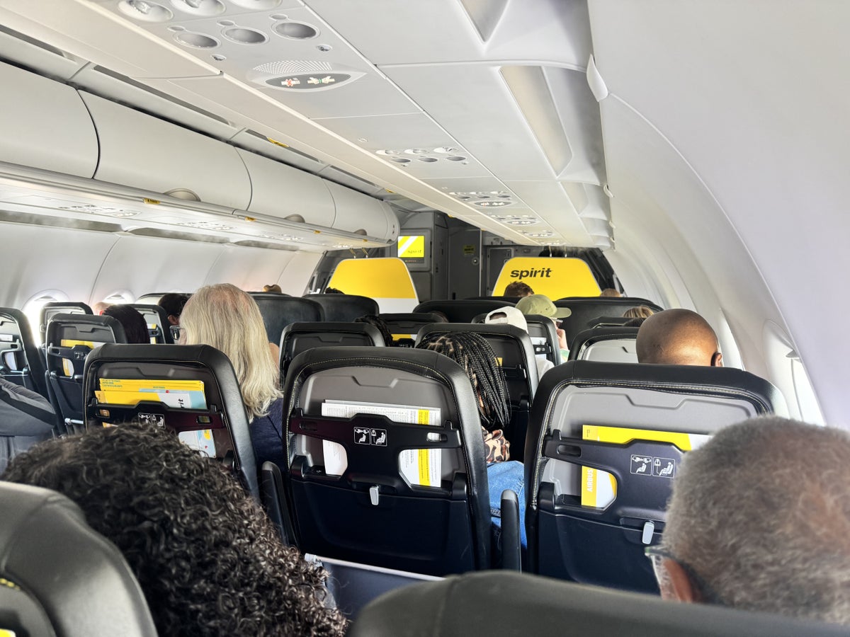 Spirit Airlines A321 Premium Economy View From Seat Spirit Airlines A321 Premium Economy View From Seat