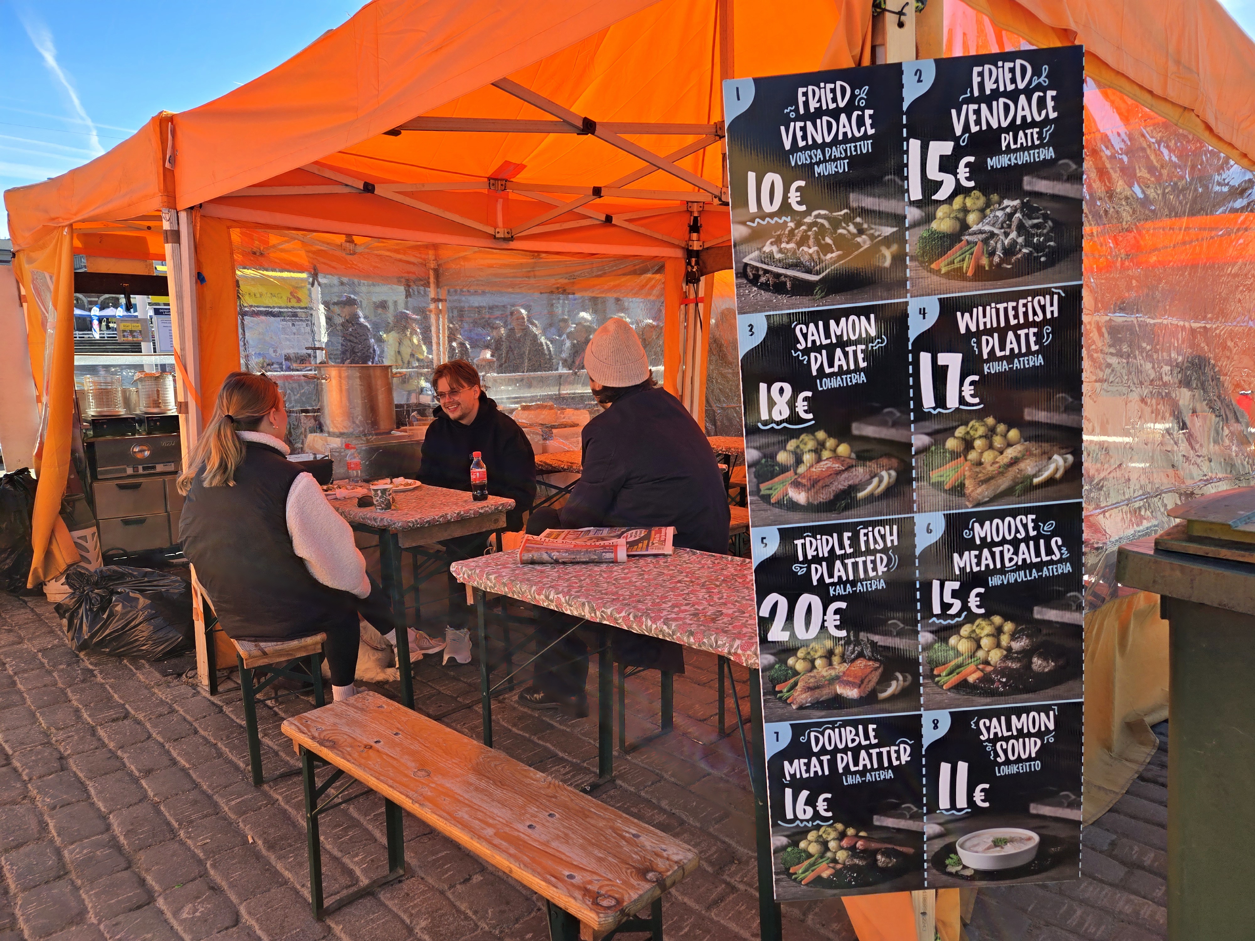Hotel U14 Helsinki Finland Harbor Food Stalls Hotel U14 Helsinki Finland Harbor Food Stalls