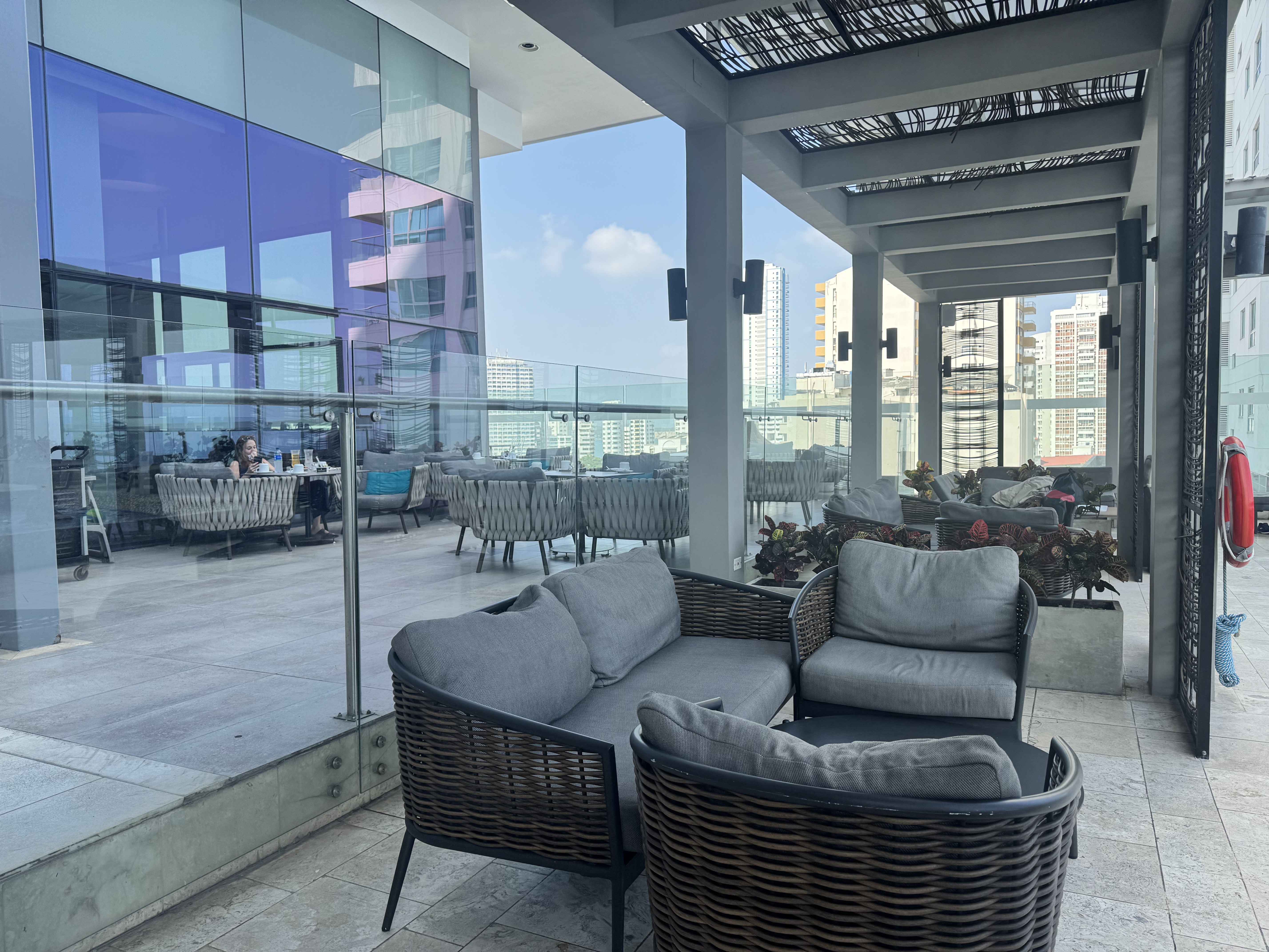 InterContinental Cartagena Oceanika Bar Terrace InterContinental Cartagena Oceanika Bar Terrace