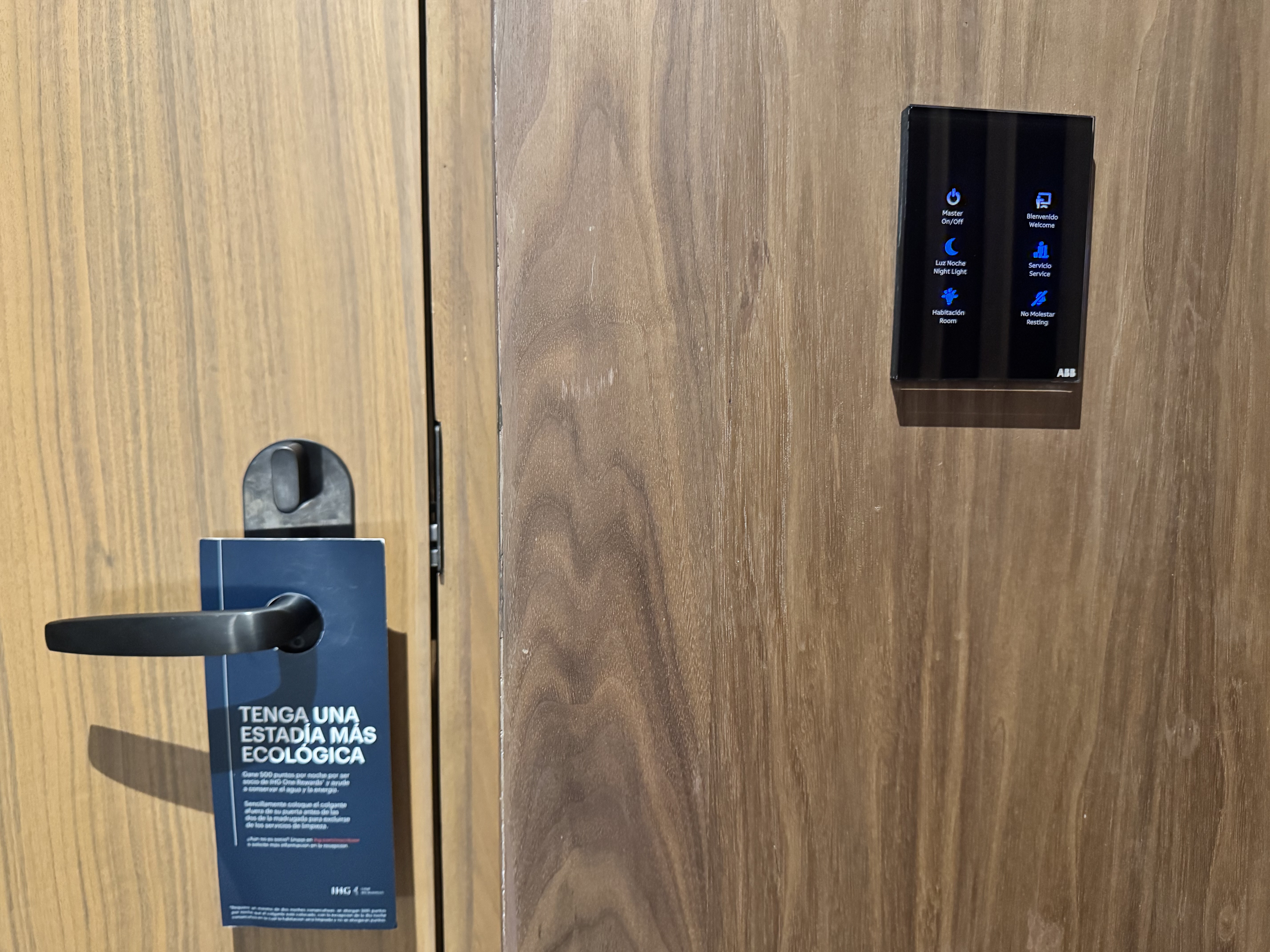 intercontinental-presidente-monterrey-room-door-eco-sign InterContinental Presidente Monterrey Room Door Eco Sign