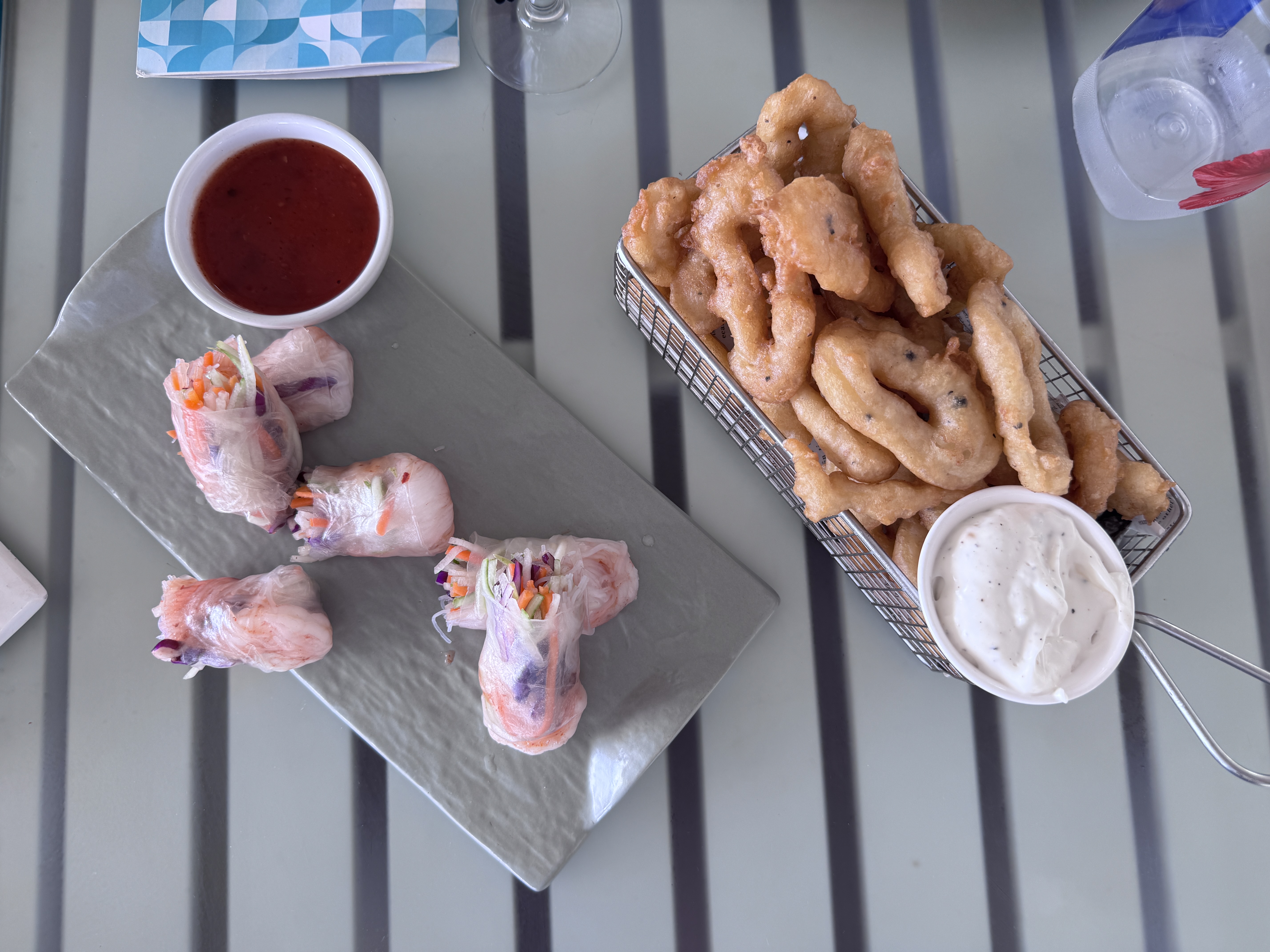 sheraton-denarau-villas-wet-edge-spring-rolls-calamari Sheraton Denarau Villas Wet Edge spring rolls calamari