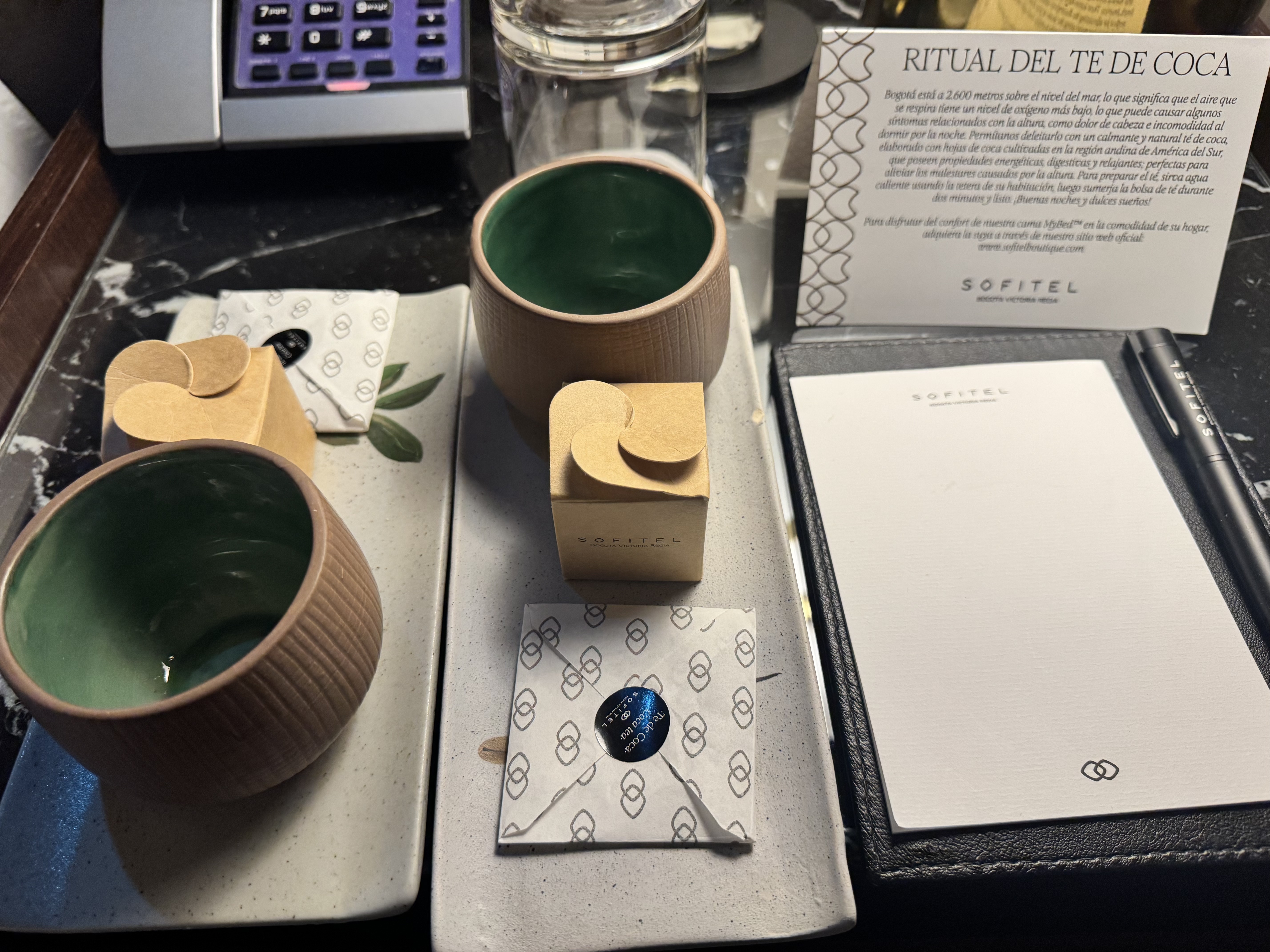 Sofitel Bogota Victoria Regia Coca Tea Ritual Sofitel Bogota Victoria Regia Coca Tea Ritual