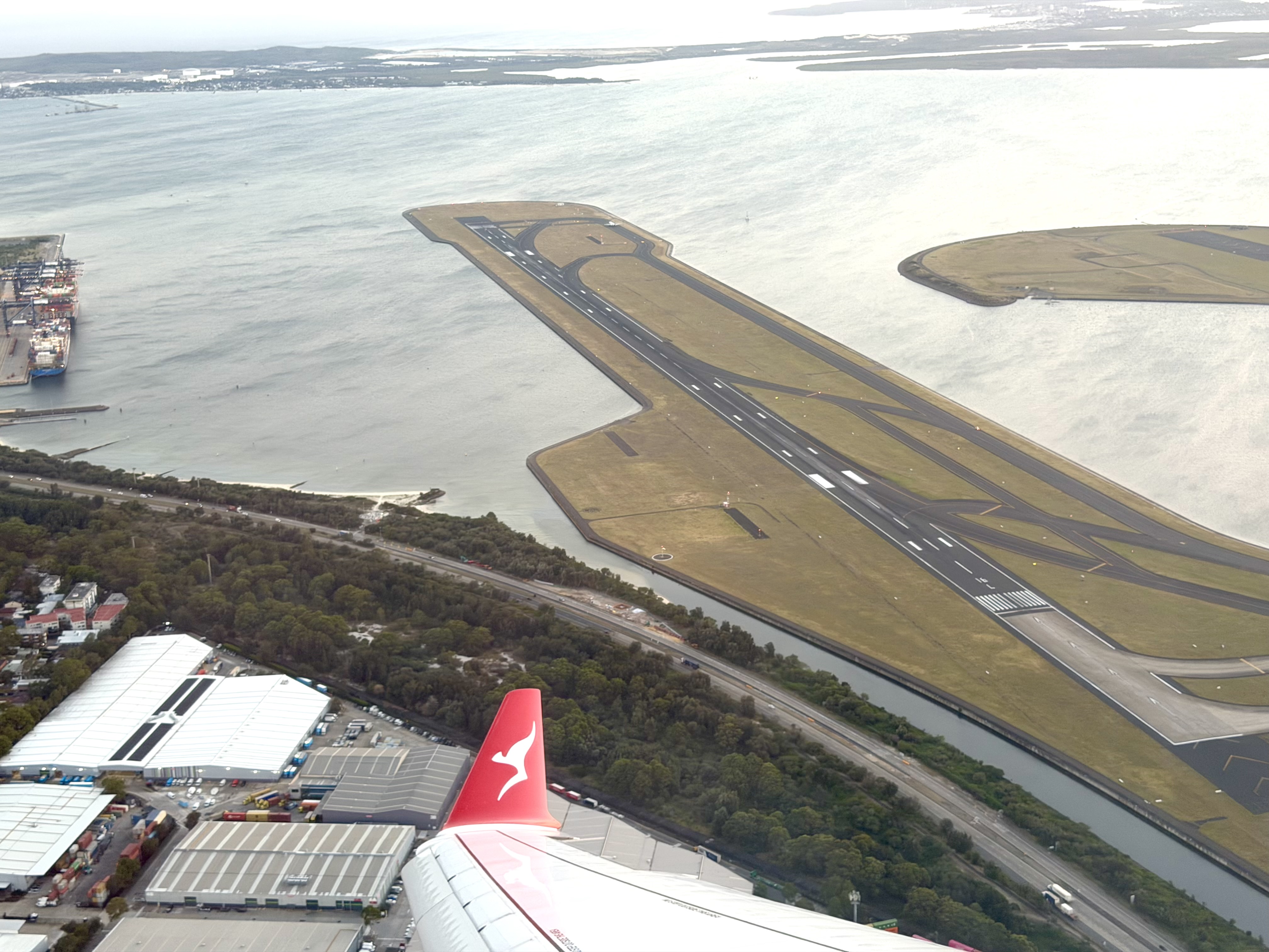 Taking off out of Sydney Airport SYD