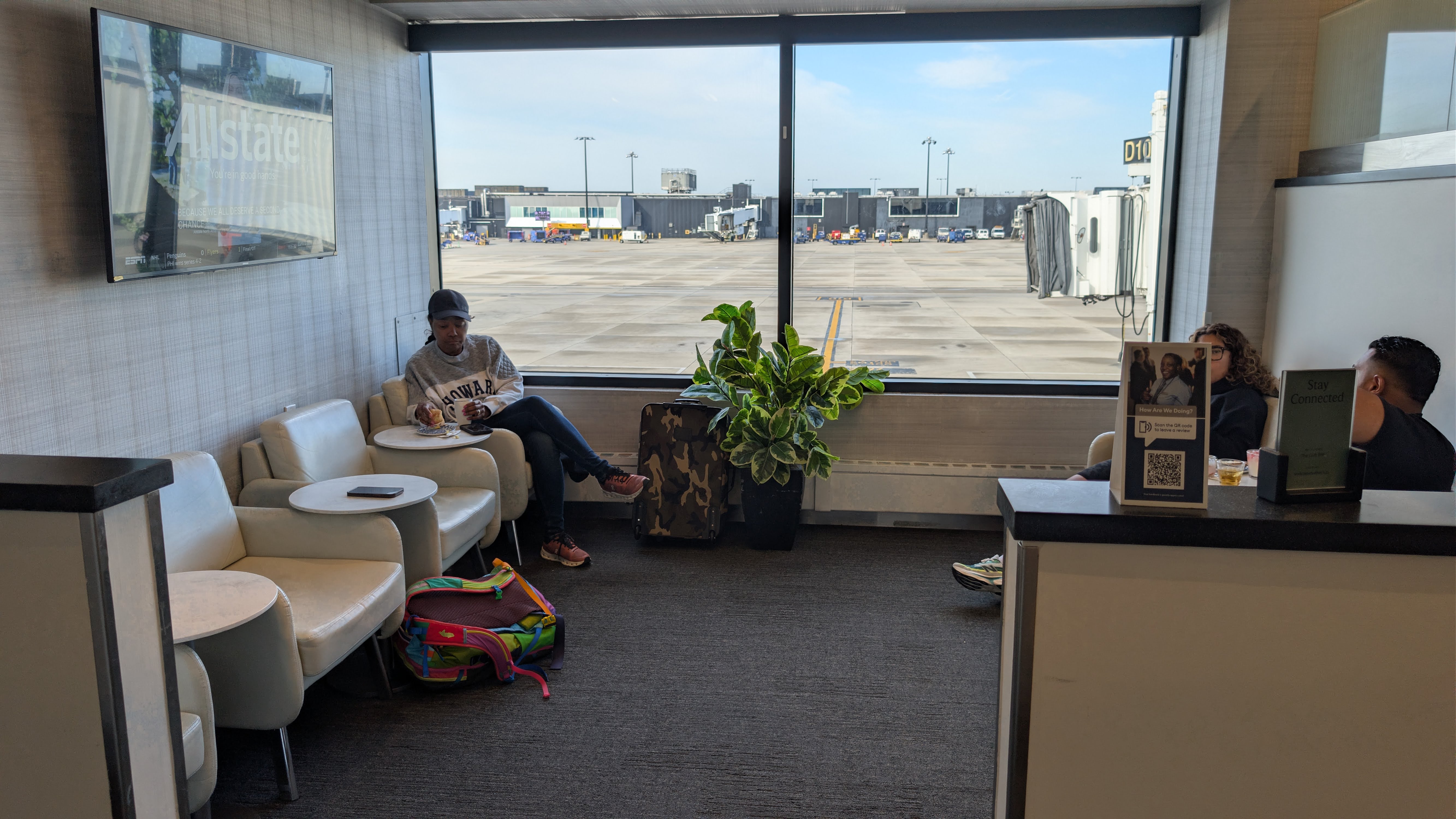 the-club-bwi-seating-with-a-view The Club BWI seating with a view