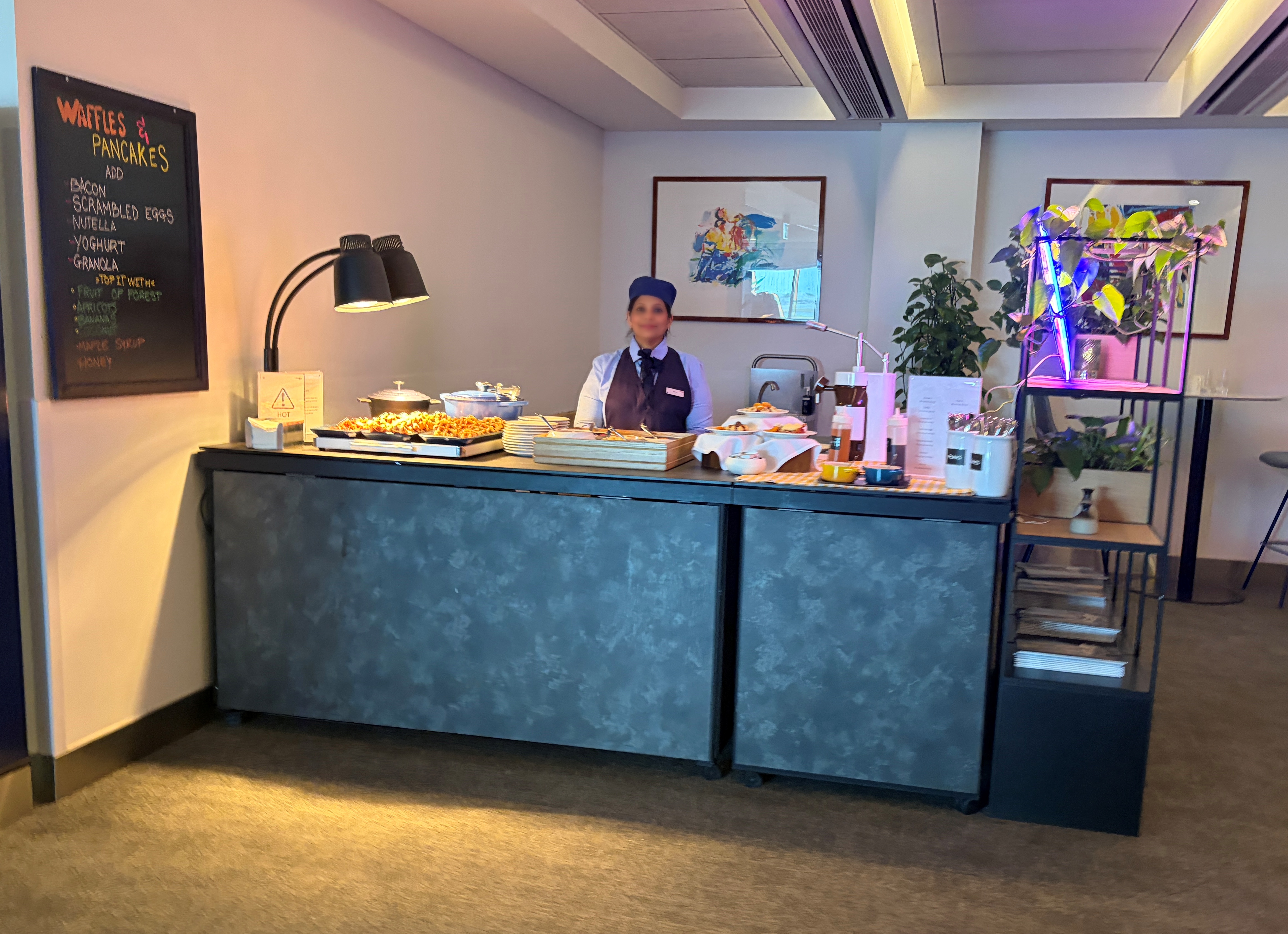 waffles-and-pancakes-t3-ba-club-galleries-lounge-heathrow Waffles and Pancakes T3 BA Club Galleries Lounge Heathrow