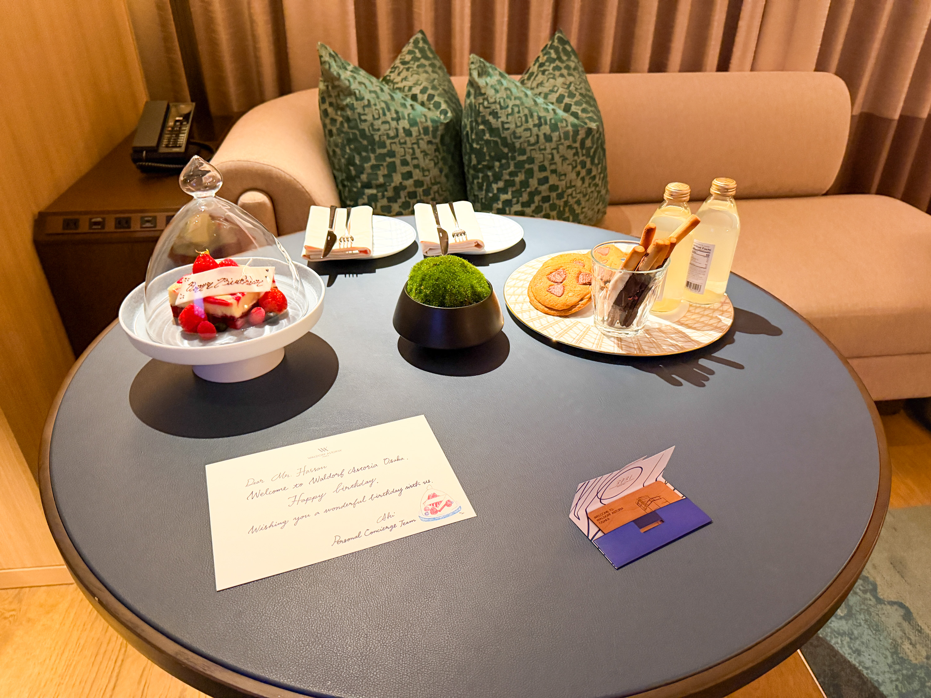 Waldorf Astoria Osaka Welcome Amenity Treats Waldorf Astoria Osaka Welcome Amenity Treats