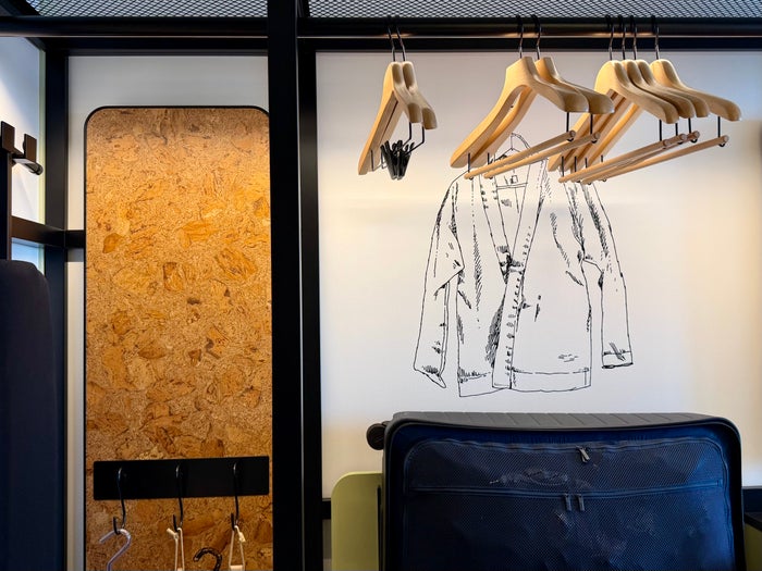 caption-by-hyatt-kabutocho-tokyo-clothing-rail Caption by Hyatt Kabutocho Tokyo clothing rail