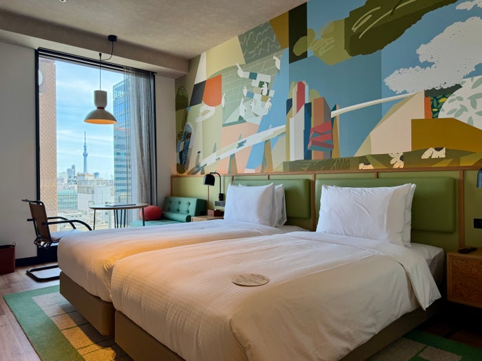 caption-by-hyatt-kabutocho-tokyo-room-with-beds Caption by Hyatt Kabutocho Tokyo room with beds