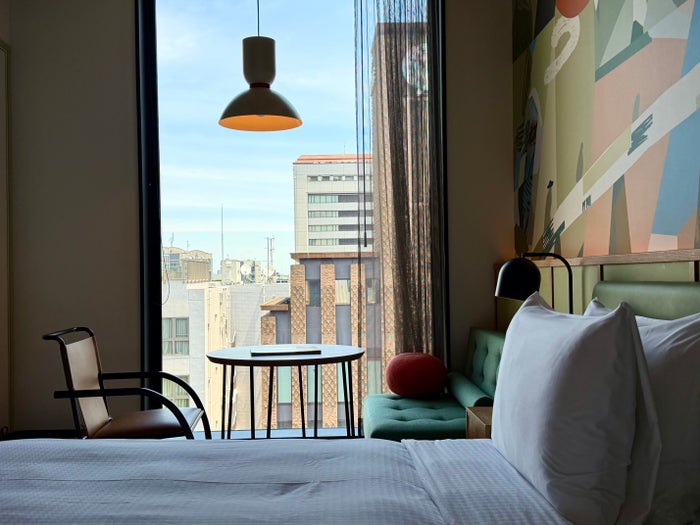 caption-by-hyatt-kabutocho-tokyo-view-from-bed Caption by Hyatt Kabutocho Tokyo view from bed