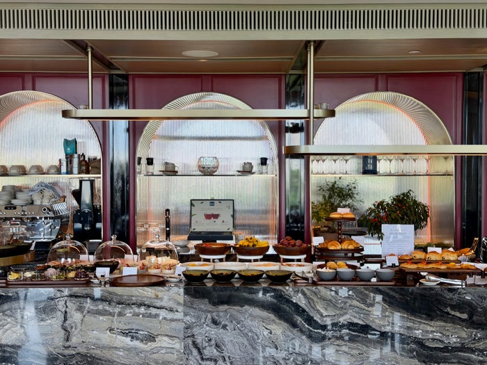 Fairmont Hanoi Gold Lounge breakfast buffet Fairmont Hanoi Gold Lounge breakfast buffet