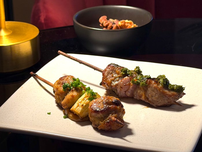 Fairmont Hanoi Gold Lounge Golden Hour skewers Fairmont Hanoi Gold Lounge Golden Hour skewers