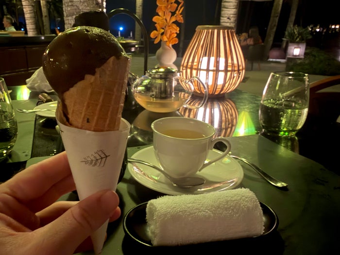 Four Seasons The Nam Hai La Sen ice cream