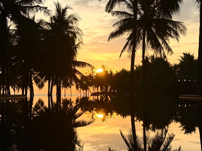 Four Seasons The Nam Hai sunrise from the villa
