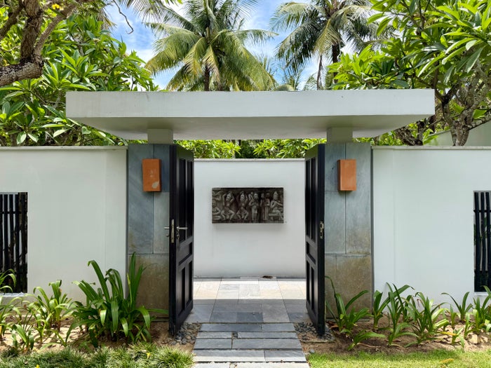 Four Seasons The Nam Hai villa entrance