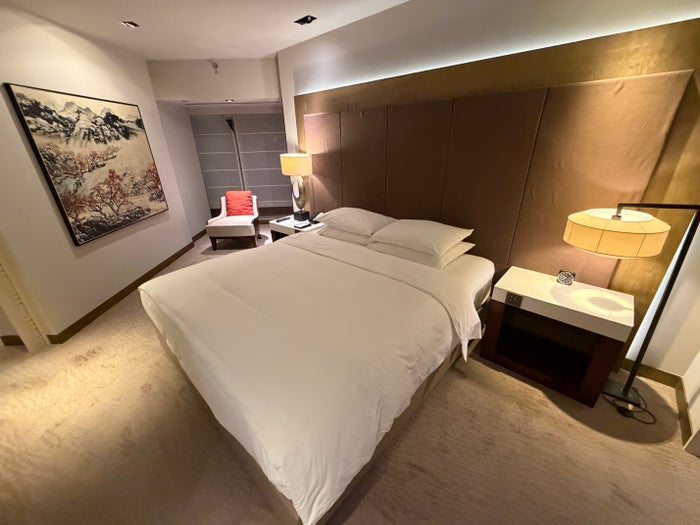 Grand Hyatt Tapei Bedroom in Suite Grand Hyatt Tapei Bedroom in Suite