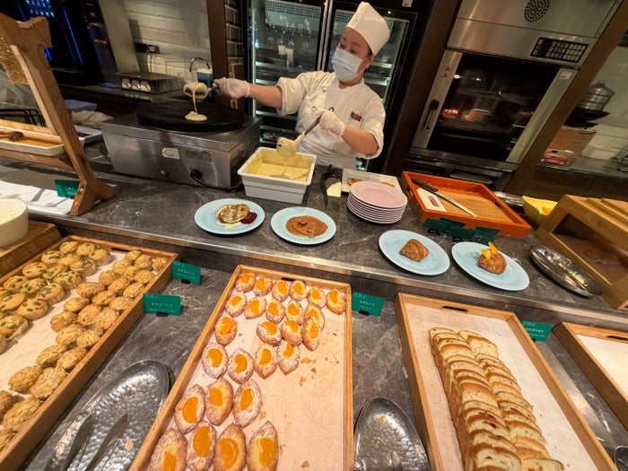 Grand Hyatt Tapei French Toast Station Grand Hyatt Tapei French Toast Station