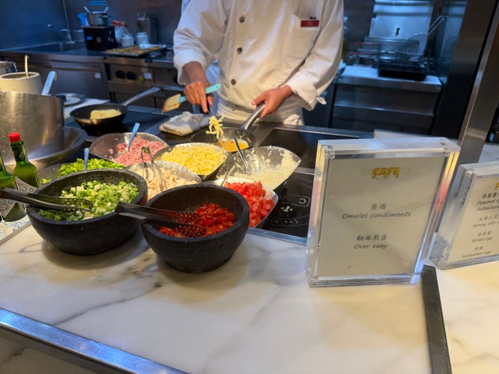 Grand Hyatt Tapei Omelette Station Grand Hyatt Tapei Omelette Station