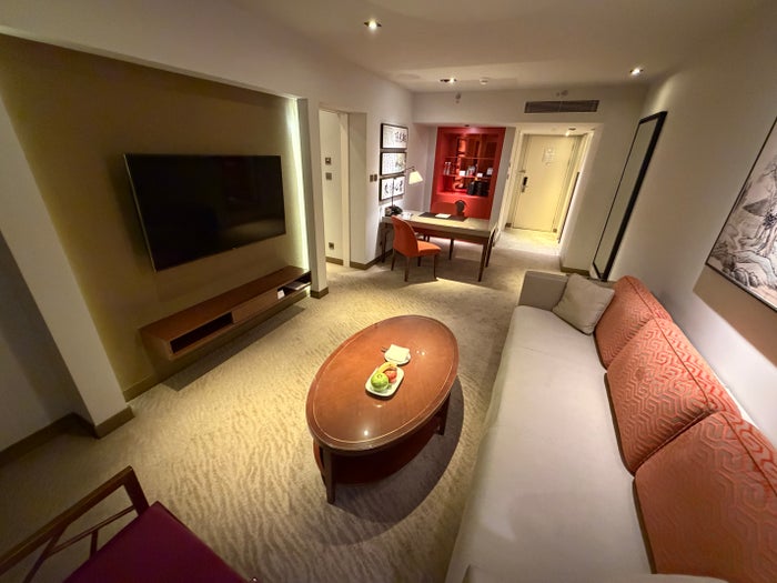 Grand Hyatt Tapei Suite Living Area Grand Hyatt Tapei Suite Living Area