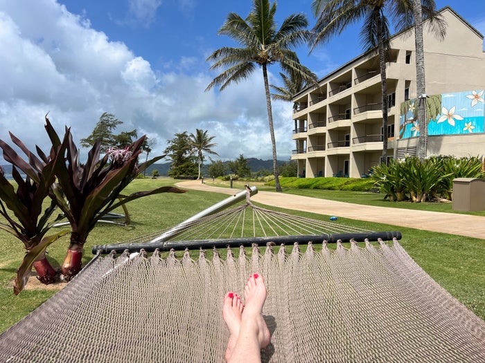 hammocks-at-sheraton-kauai-coconut-beach-resort Hammocks at Sheraton Kauai Coconut Beach Resort
