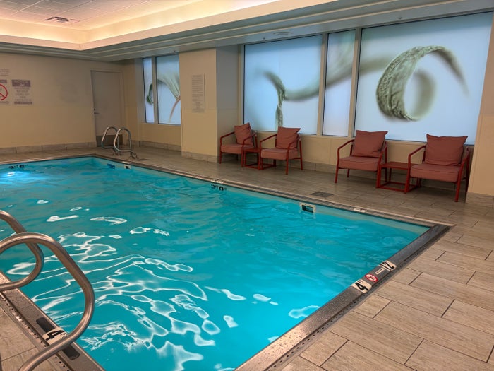 Hyatt Centric Mag Mile pool and chairs