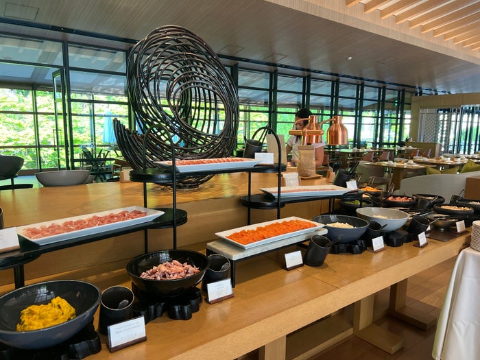 Roku kyoto breakfast spread