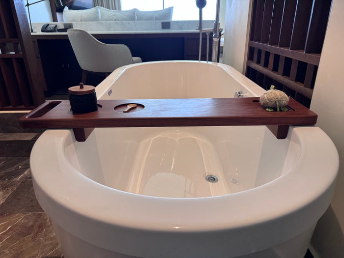 secrets-mirabel-cancun-bathtub-tray-ocean-view Secrets Mirabel Cancun Bathtub Tray Ocean View