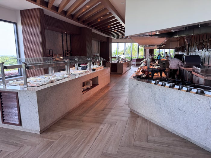 secrets-mirabel-cancun-buffet-counter-dining-area Secrets Mirabel Cancun Buffet Counter Dining Area