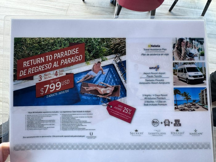 secrets-mirabel-cancun-resort-promotion-flyer Secrets Mirabel Cancun Resort Promotion Flyer