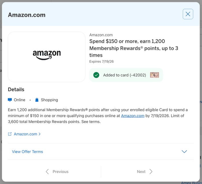 Amex Offer Amazon Amex Offer Amazon