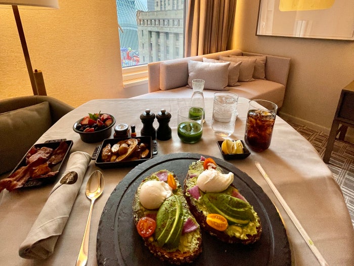 Four Seasons New York Downtown Room Service Breakfast Four Seasons New York Downtown Room Service Breakfast