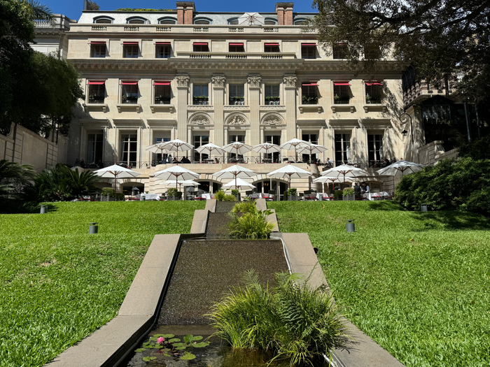 Palacio Duhau Park Hyatt Buenos Aires courtyard view Palacio Duhau Park Hyatt Buenos Aires courtyard view