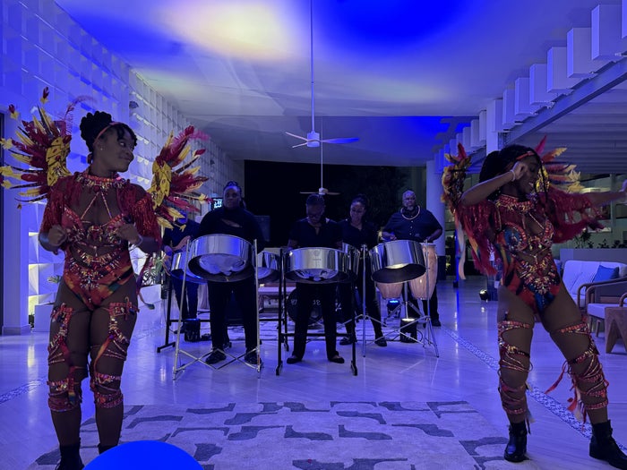Royalton Vessence Barbados activities night entertainment Royalton Vessence Barbados activities night entertainment