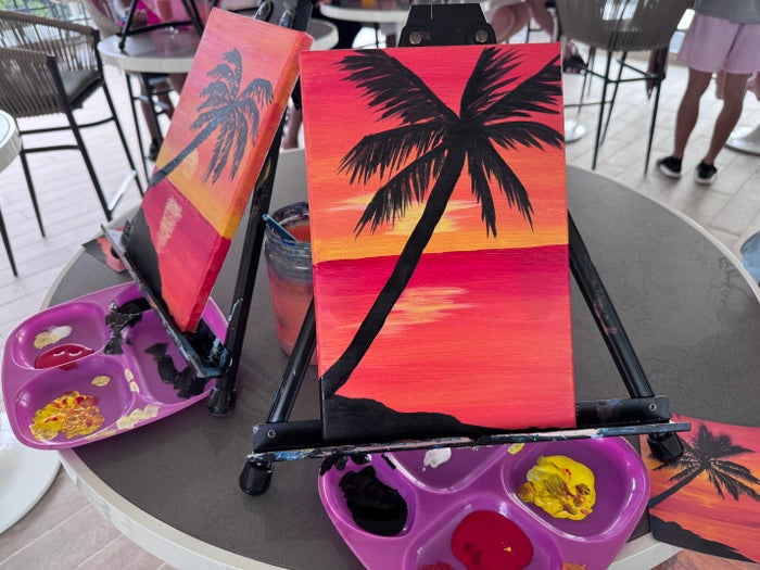 royalton-vessence-barbados-activities-painting Royalton Vessence Barbados activities painting