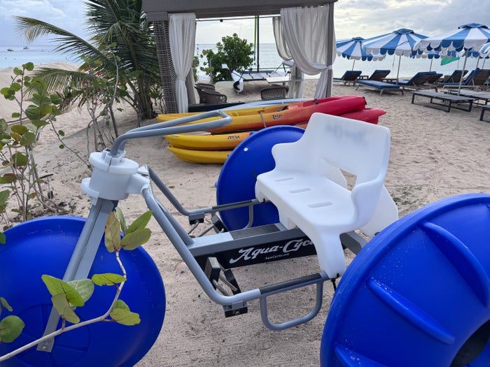 royalton-vessence-barbados-beach-aqua-cycle Royalton Vessence Barbados beach Aqua Cycle