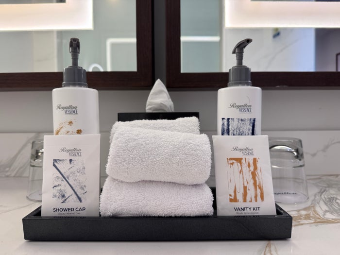 royalton-vessence-barbados-room-vanity-amenities Royalton Vessence Barbados room vanity amenities