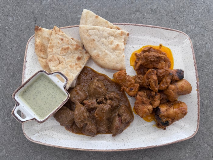 Royalton Vessence Barbados Saffron lamb chicken Royalton Vessence Barbados Saffron lamb chicken