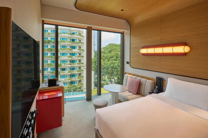 The Standard Singapore hotel room