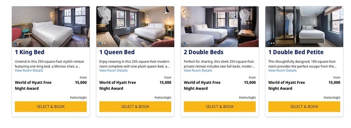 The Time New York award pricing