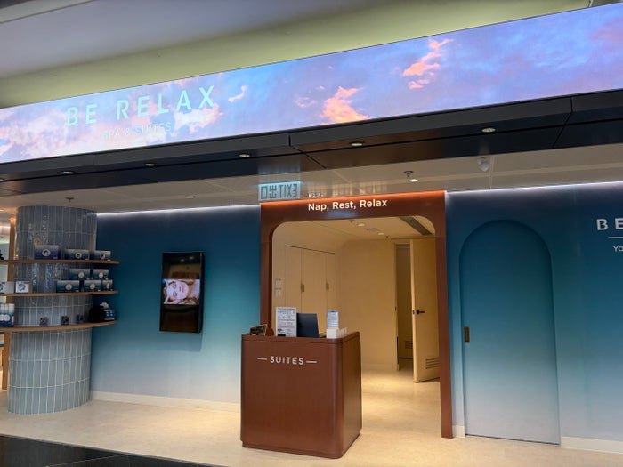 Be Relax Suites in the Hong Kong Airport