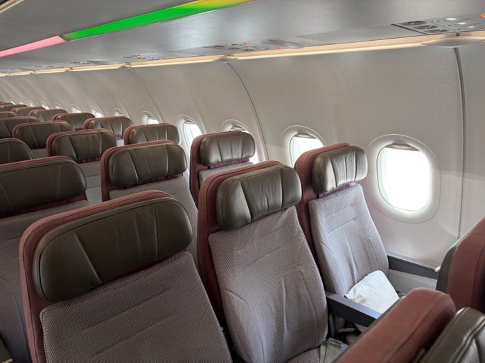 Cathay Pacific A321 seats
